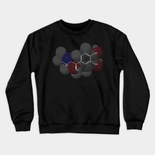 Adrenaline Molecule Chemistry Crewneck Sweatshirt